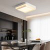 Modern LED Ceiling Light, 45W Square Flush Mount, Dimmable with Remote Control, 3000K-6000K for Bedroom, Living Room, and Library - Image 5